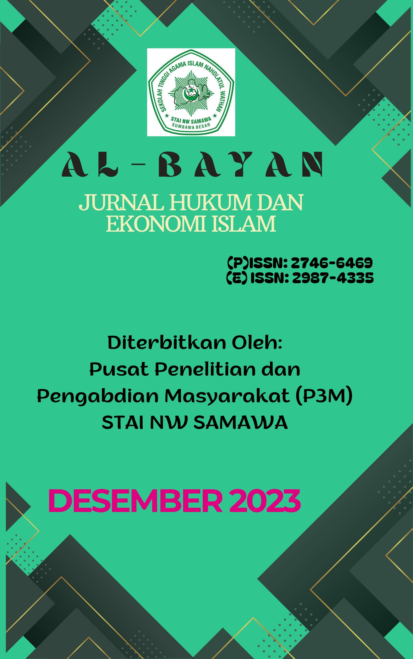 					View Vol. 3 No. 2 (2023): Desember 2023
				