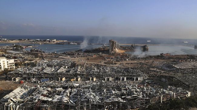 Lebih dari 60 Orang Masih Hilang akibat Ledakan di Libanon