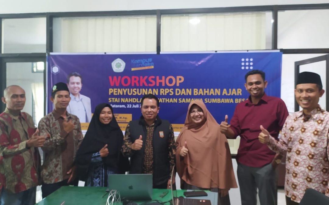 STAI NW Samawa Gelar Workshop Penyusunan RPS dan Bahan Ajar