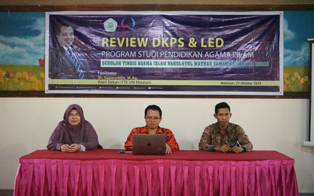 Review Borang PAI STAI NW Samawa, Optimis Capai Akreditasi Unggul