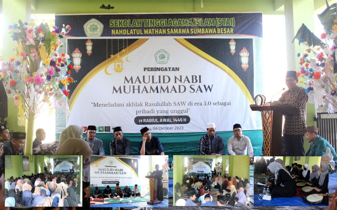 LDK STAI NW Samawa Gelar Maulid Nabi Muhammad SAW 1445 H