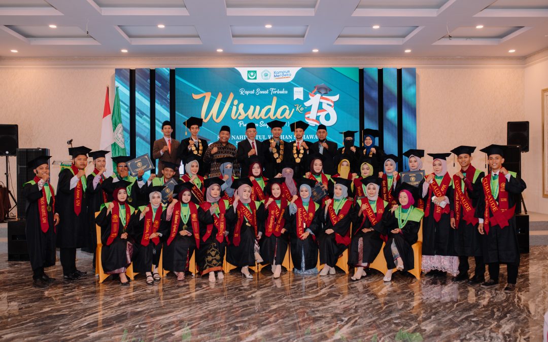 STAI Nahdlatul Wathan Samawa Sukses Gelar Wisuda ke-15