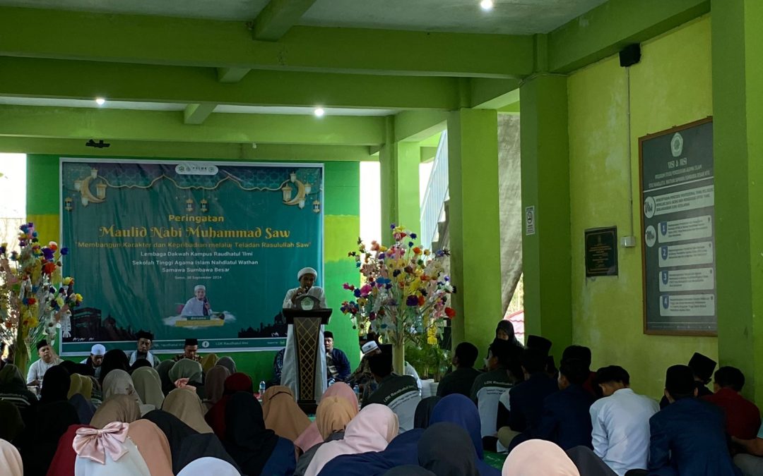 LDK STAI NW Samawa Gelar Peringatan Maulid Nabi Muhammad SAW 1446 H