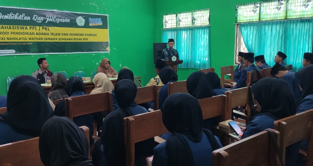 STAI NW Samawa Gelar Pembekalan dan Pelepasan Mahasiswa PPL/PKL Tahun Akademik 2025/2026