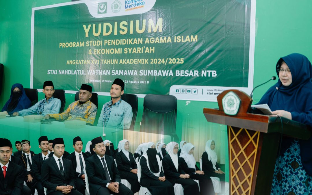 STAI Nahdlatul Wathan Samawa Gelar Yudisium ke-16 Tahun Akademik 2024/2025